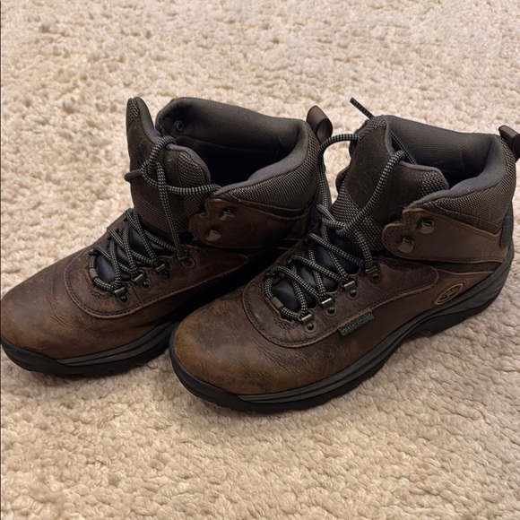 Timberland Brown Leather Hiking Boots - Picture 2 of 9